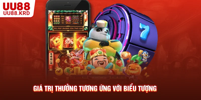 Giá trị thưởng tương ứng với biểu tượng