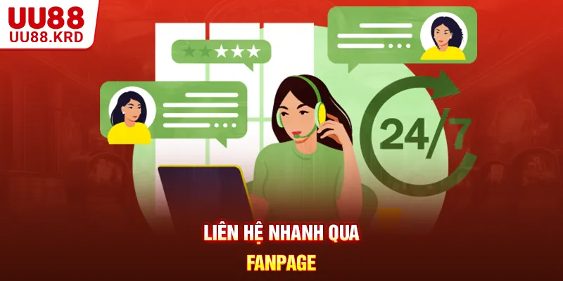 Liên hệ nhanh qua Fanpage